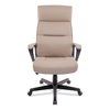 Alera Oxnam High-Back Task Chair, Up to 275 lbs, 17.56" to 21.38" Seat Height, Tan Seat/Back, Black Base ALEON41B59
